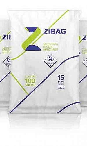 Saco de lixo branco infectante Saco de lixo branco infectante