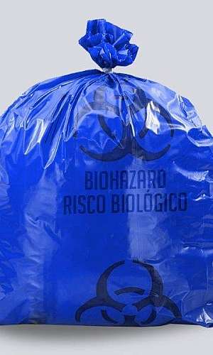Saco de lixo hospitalar infectante Saco de lixo hospitalar infectante